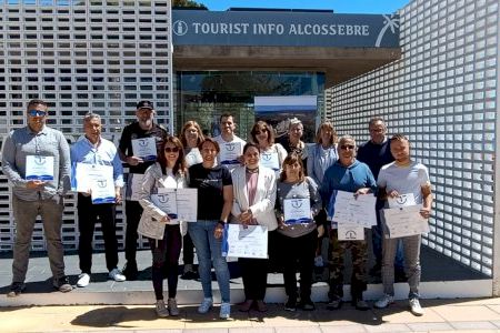 13 empresas y servicios de Alcalà-Alcossebre reciben el distintivo SICTED