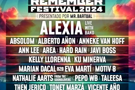 El Peñíscola Remember Festival llegará el 7 y 8 de junio con Alexia como cabeza de cartel y una sorpresa para esta edición