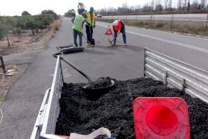 Almassora Invierte 2 500 Euros Para Reparar Baches En Caminos Rurales