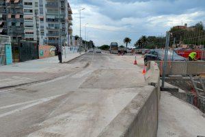 Burriana reanuda la circulación en doble sentido en la Avenida Mediterránea