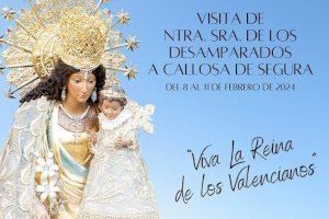 La imagen peregrina de la Virgen de los Desamparados visita esta semana la ciudad alicantina de Callosa de Segura