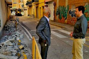 El Ajuntament inicia les obres d'adequació del carrer de Ramón Llull