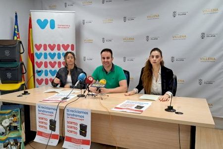 Villena, Consorcio Crea y Asociación de Comercio conmemoran el Día Internacional del Reciclaje con un concurso escolar y un sorteo