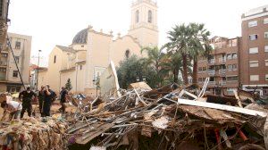 Paiporta siete días después de la DANA