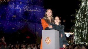 Encendido de las luces de Navidad de Castellón 2024