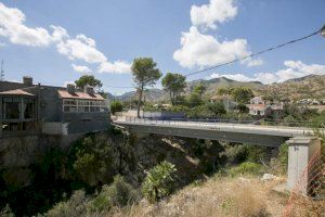 El pont de Montepino de Gandia estarà reconstruït a l'octubre després d'una inversió de més 300.000 euros