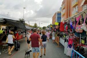 El mercadillo de los sábado de San Vicente contará con 15 puestos más desde el día 5 de septiembre