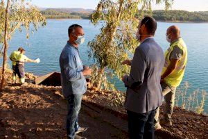 Onda inicia la construcción del pantalán en el embalse del Sichar que permitirá la práctica de deportes acuáticos