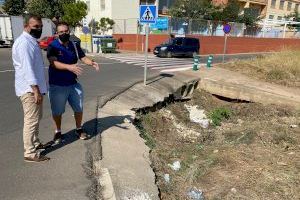 El PP lamenta que el consistorio “solo limpie los barrancos a instancia de las quejas vecinales” y pide ampliar cauces para “prevenir inundaciones”