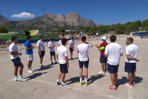 Diego un dels millors en l'entrenament de la selecció absoluta