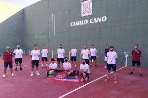 La selecció de Pilota Valenciana masculina va tindre el seu primer entrenament a La Nucia