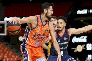 Valencia Basket estrena el caseller de victòries en ACB i venç a Andorra en una Fonteta buida (91-76)