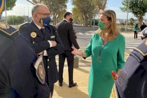 Carrasco agradece a la Policía Local de Castellón su “gran labor y dedicación” en el día de su patrón, San Miguel