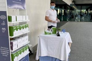 La empresa valenciana INITKITS dona más de 1.000 mascarillas en el hospital La Fe de Valencia