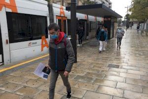 La Generalitat facilitó la movilidad de 659.161 personas usuarias en el TRAM d’Alacant el pasado mes de octubre