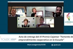 UECoE y Cajamar premian a tres cooperativas de enseñanza por su fomento del emprendimiento