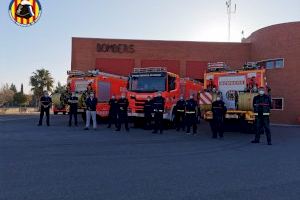 El Consorci de Bombers adquireix tres camions nodrissa per als parcs de Gandia, Requena i Sagunt