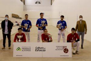 Carlos, Efrén I Pablo Campions Del III Circuit Sub23 D'escala I Corda - Trofeu Trinidad Trinidad Alfonso