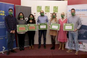 La Diputación de Castellón recibe a las creadoras de Vinaterra y Natcamp, ganadoras del Rural Reset Weekend 2020