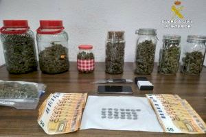 Desarticulado un punto de venta de drogas a menores en Xaló