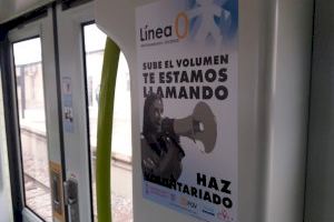 Ferrocarrils de la Generalitat colabora con la Plataforma del Voluntariat en la campaña ‘Sube el volumen, te estamos llamando. Haz Voluntariado’