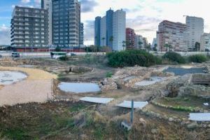 Finalizan los trabajos de mantenimiento del yacimiento de Banys de la Reina de Calp