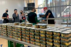 Alacant Gastronòmica Solidària cuina 10.000 menús nadalencs per als col·lectius més vulnerables