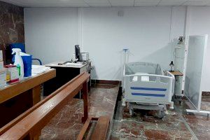 Habilitan 29 camas en la capilla y en la cafetería del Hospital General de Elche para acoger a pacientes no COVID