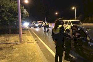 La Policía Local impone 66 denuncias por incumplir el cierre perimetral de Alicante