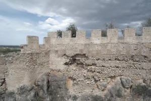 La Diputació inicia las obras para consolidar la muralla del Castillo de Corbera y proteger su arqueología