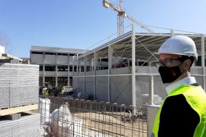 La construcción de la nueva escuela de Anna avanza con una inversión de 7,1 millones de euros por parte de Educación de la Generalitat