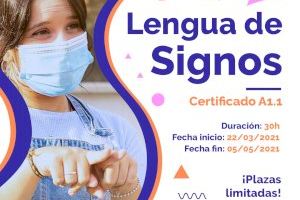 Paterna convoca un curso online y gratuito de lengua de signos