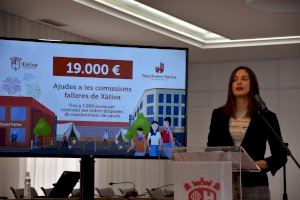 Las comisiones falleras de Xàtiva recibirán una ayuda de hasta 1.000 euros para hacer frente a los gastos de mantenimiento de los casales