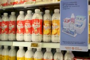 Yogures, refrescos, cereales... Consum reduce el azúcar, la sal y la grasa de su marca propia