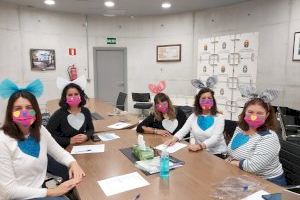 Los mayores celebran carnaval por videoconferencia de Pilar de la Horadada