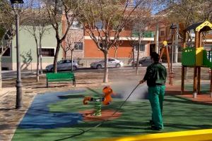 Aspe abre este lunes los parques  municipales y zonas infantiles