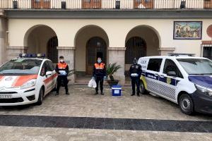 Nules pone en valor la labor realizada por los voluntarios de Protección Civil durante la pandemia