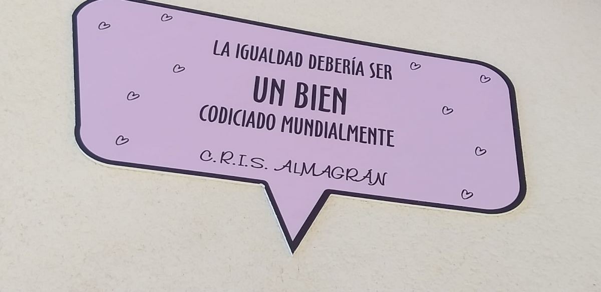 Segorbe se llena de frases en favor de la igualdad