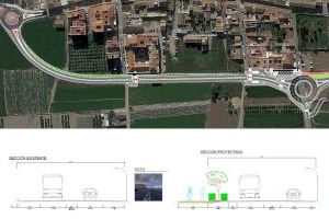 La Diputació de València consensúa con València y Benifaraig la obra en la CV-315 para mejorar accesos y pacificar el tráfico