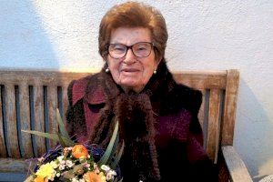 Teresa Martínez Alagarda, vecina de Nules, a sus 101 años