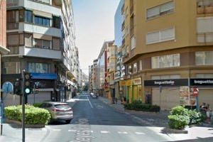 Arrancan las obras del colector general de Aguas de Alicante en la calle Reyes Católicos