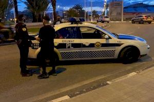 La Policía Local de Elche detiene a tres personas por tráfico de drogas en un control de seguridad