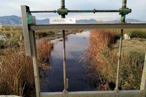 Concluyen las obras de reparación de canales y compuertas en marjales valencianos