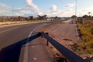 CONTIGO propone un paso sobreelevado para acabar el carril bici entre Elche y el Parque Empresarial