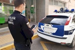 El Ayuntamiento de Rafal moderniza el trabajo de la Policía Local con la adquisición de una PDA y una tablet