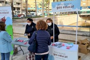 Continua esta setmana la campanya de conscienciació Amo format, gos educat, per a mantindre Alzira neta d’excrements