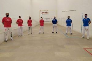 Espectacular partida de primera categoria al Trinquet Municipal d’Onda