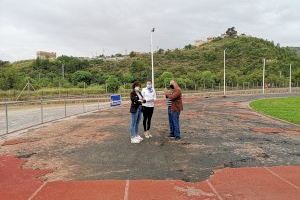 El Ayuntamiento de la Vall d’Uixó controlará que se cumpla el contrato de las obras de la Pista de Atletismo