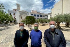 Eliminan el cableado aéreo de la plaza Convent de Altea