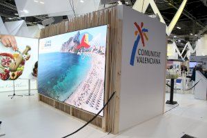 El estand de la Comunitat Valenciana en Fitur acoge al público general durante este fin de semana